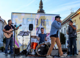 Bluesový koncert bluesový trnavskej kapely Second Band v rámci projektu Leto na korze 2017 v Trnave